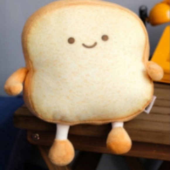 Other - French Toast Smiley Plushie